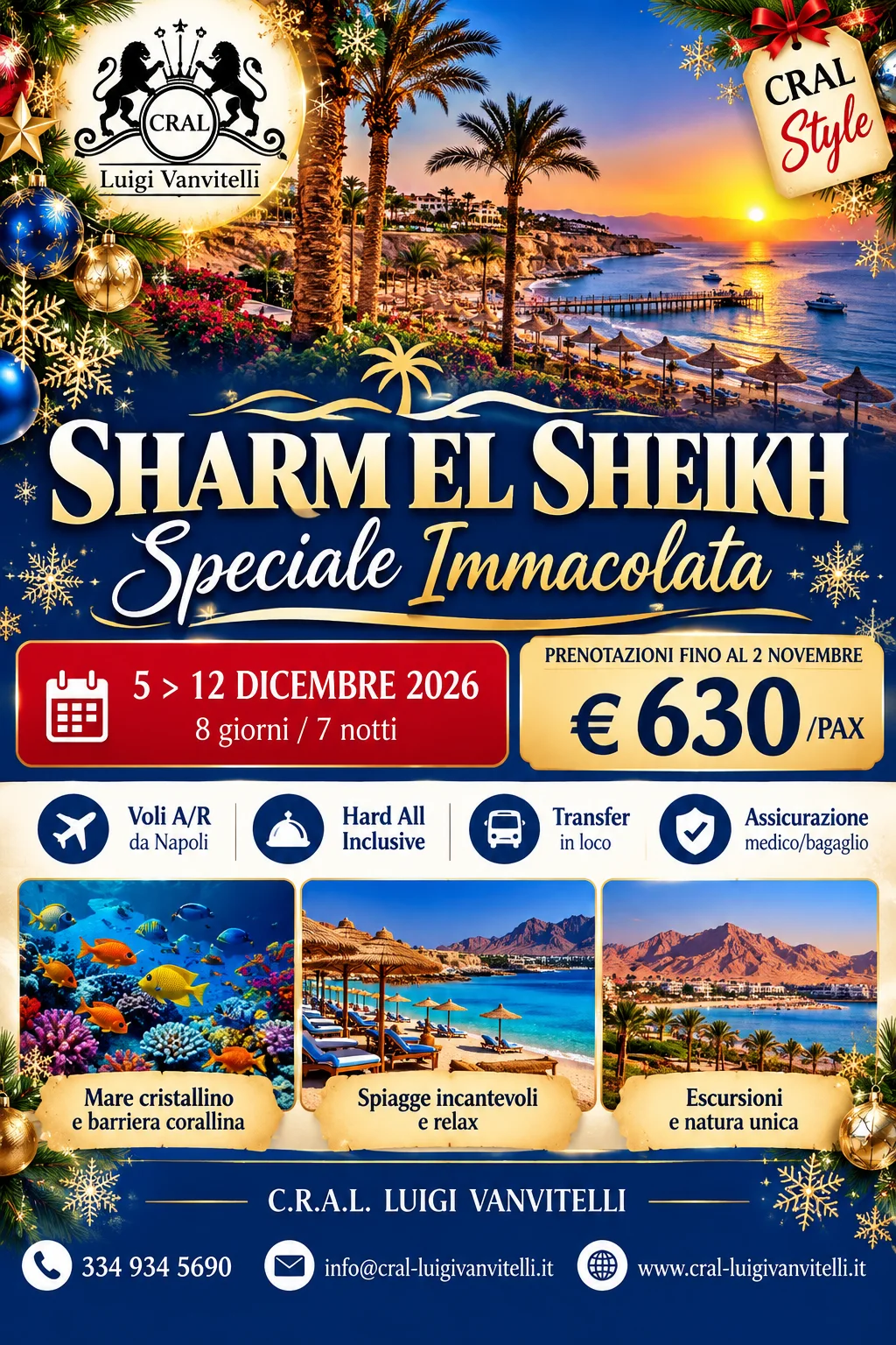 SHARM EL SHEIKH | 5–12 DICEMBRE