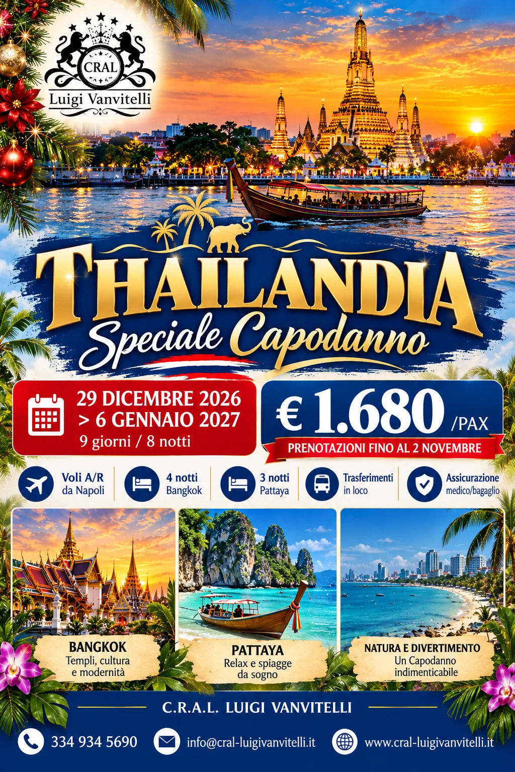 🎃 QUESTO CAPODANNO È DA PAURA… E ANCHE IL PREZZO! 🌴🔥