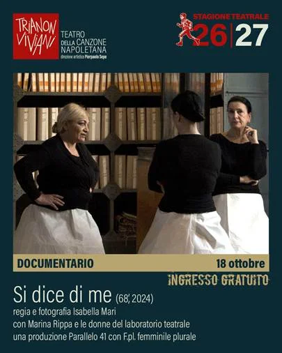 TEATRO TRIANON : SI DICE DI ME